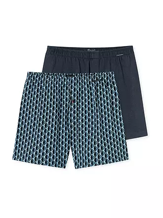 SCHIESSER | Boxershorts Lot de 2 assortis 11 | blau